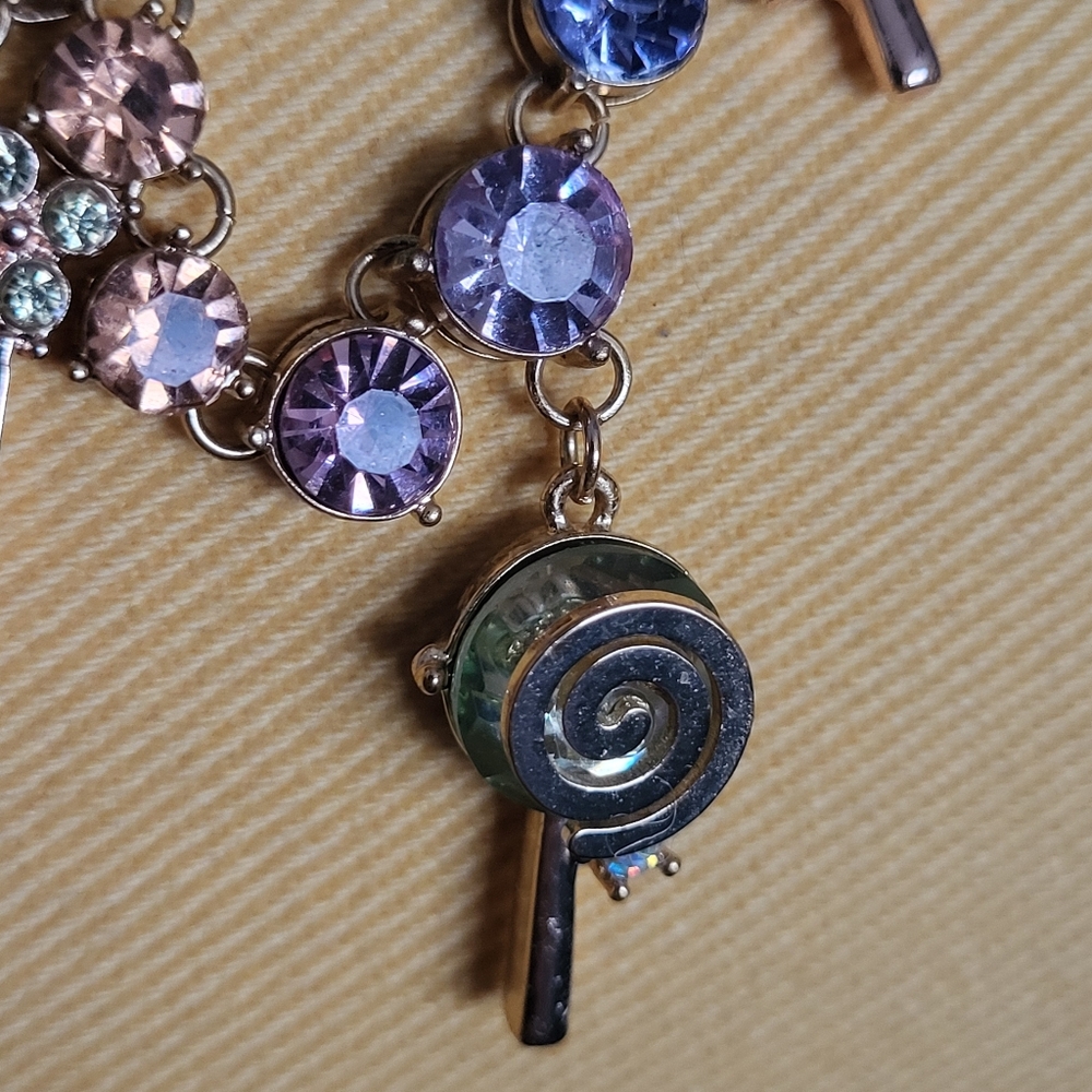 Betsey Johnson Candy Charm Statement Necklace - Picture 5 of 7